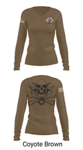 1st Battalion 10th Marines 30175509 Women's Long Sleeve V-neck Shirt - 44