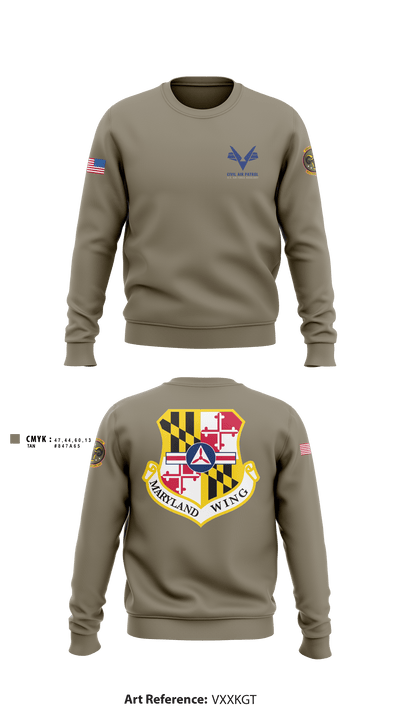 Towson Composite Squadron 17976164 Crew Neck Sweatshirt - 2