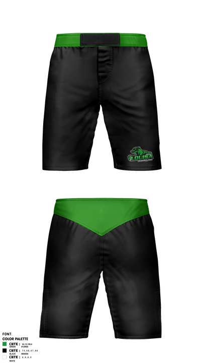 Louisa Wrestling Club 3728109 Fight Shorts - 1