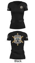 Jackson County Sheriff's Department Criminal Investigations 68509731 Women's Short Sleeve V-neck Shirt - 21