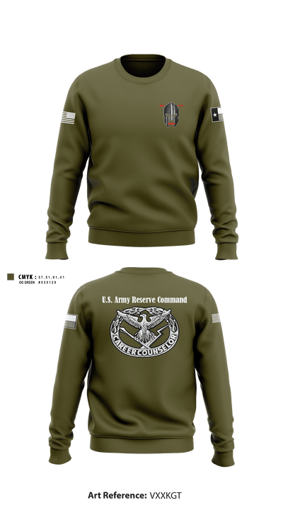 AREA 2, 12TH BN ARCG 57616910 Crew Neck Sweatshirt - 2