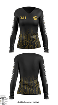 The Kohort 26796532 Women's Long Sleeve V-neck Shirt - 5