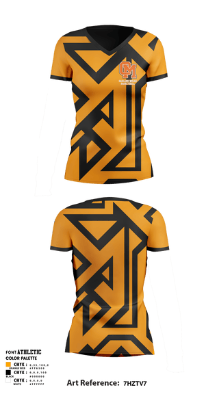 Women's Short Sleeve Vneck Shirt, Oakland Mills High School Basketball, Women's Basketball, Teamtime, Team time, sublimation, custom sports apparel, team uniforms, spirit wear, spiritwear, sports uniforms, custom shirts, team store, custom team store, fundraiser sports, apparel fundraiser