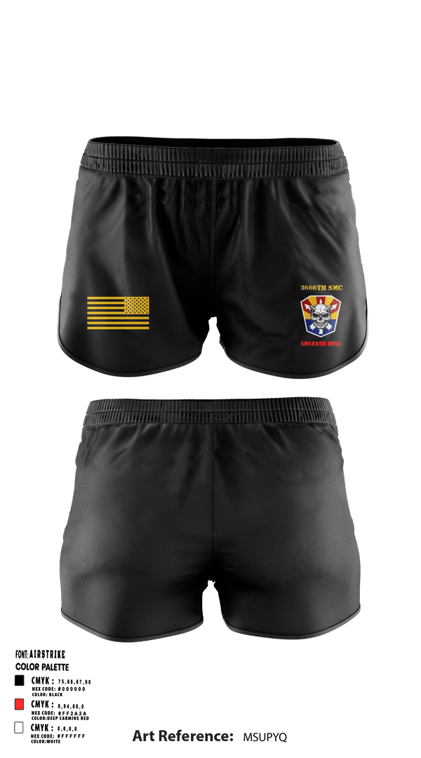 Ranger Panties, 3666th SMC, Army, Teamtime, Team time, sublimation, custom sports apparel, team uniforms, spirit wear, spiritwear, sports uniforms, custom shirts, team store, custom team store, fundraiser sports, apparel fundraiser