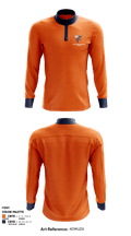 Orange County High School Lacrosse 85845369 Quarter Zip Jacket - 1