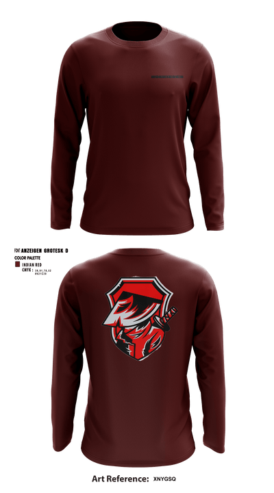 RockieRed 87306226 Long Sleeve Performance Shirt - 1