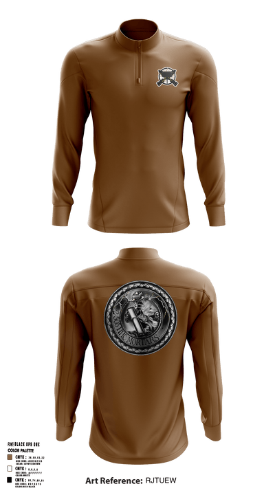 HHC Mortars, 2-505 PIR 68912099 Quarter Zip Jacket - 1