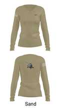HSC-8 7797880 Women's Long Sleeve V-neck Shirt - 42