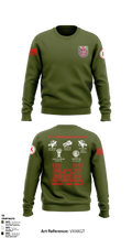 411th Engineer Battalion 54213256 Crew Neck Sweatshirt - 16
