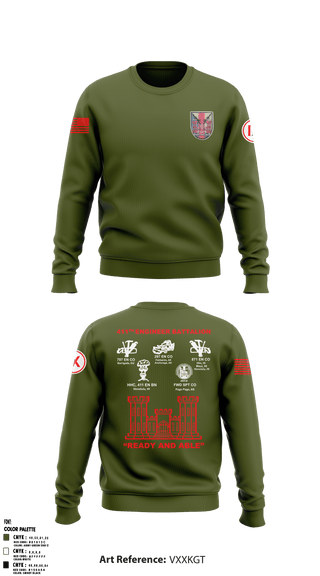 Crew Neck Sweatshirt, , Army, Teamtime, Team time, sublimation, custom sports apparel, team uniforms, spirit wear, spiritwear, sports uniforms, custom shirts, team store, custom team store, fundraiser sports, apparel fundraiser