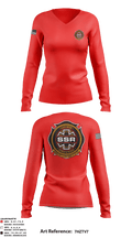 Statewide Search and Rescue 13818381 Women's Long Sleeve V-neck Shirt - 1