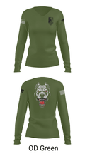 Oscar Golf Charlie Tango 24434143 Women's Long Sleeve V-neck Shirt - 40