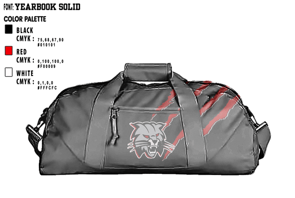 Duffle Bag, Ignacio Wrestling, Wrestling, Teamtime, Team time, sublimation, custom sports apparel, team uniforms, spirit wear, spiritwear, sports uniforms, custom shirts, team store, custom team store, fundraiser sports, apparel fundraiser