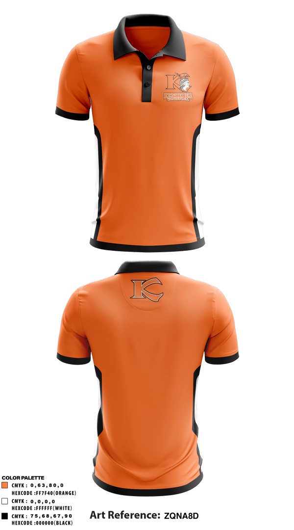 Short Sleeve Performance Polo, Keshequa High School Basketball, Men's Basketball, Teamtime, Team time, sublimation, custom sports apparel, team uniforms, spirit wear, spiritwear, sports uniforms, custom shirts, team store, custom team store, fundraiser sports, apparel fundraiser