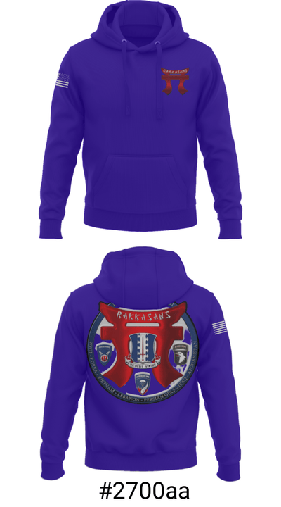 3-187 Rakkasans 16678099 Hoodie - 43