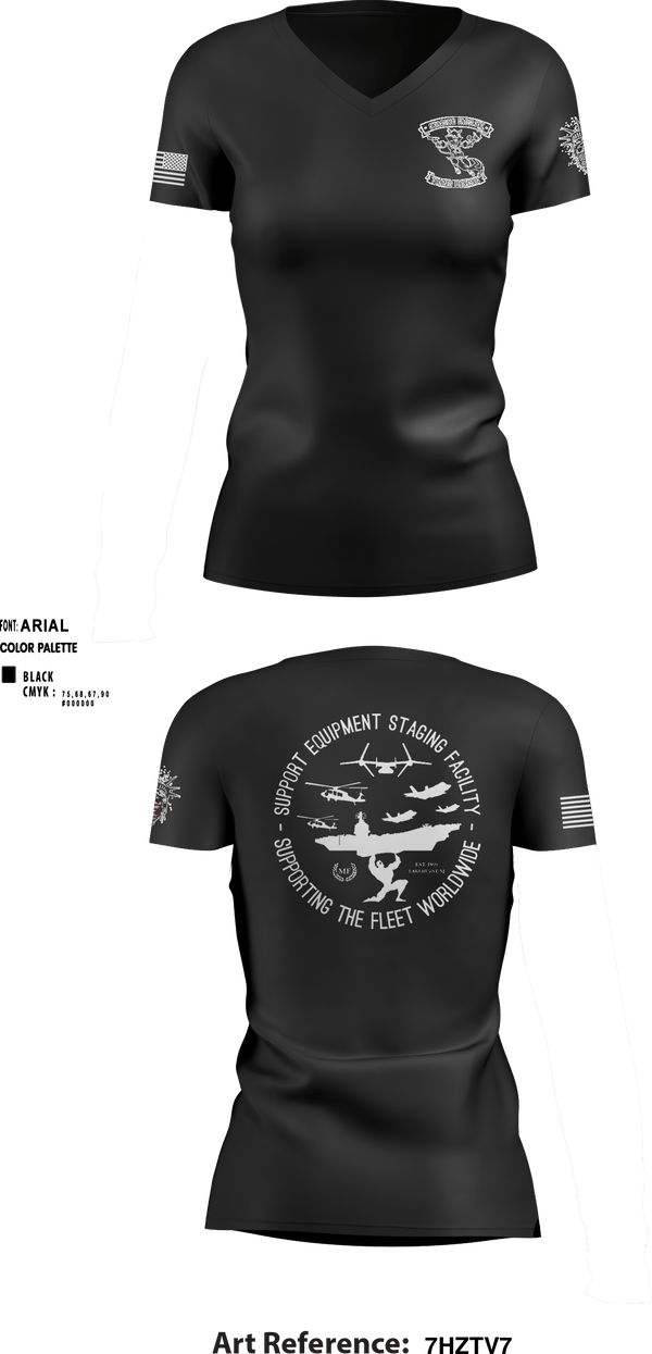 Women's Short Sleeve Vneck Shirt, , Navy, Teamtime, Team time, sublimation, custom sports apparel, team uniforms, spirit wear, spiritwear, sports uniforms, custom shirts, team store, custom team store, fundraiser sports, apparel fundraiser