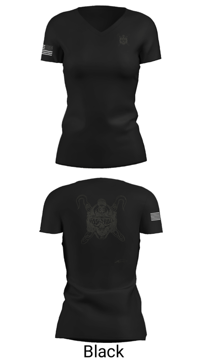 991ST Transportation Co 10551694 Women's Short Sleeve V-neck Shirt - 21