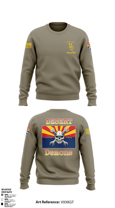 3666th SMC 60008447 Crew Neck Sweatshirt - 33