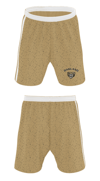 Athletic Shorts With Pockets, Oakland University Golf, Golf, Teamtime, Team time, sublimation, custom sports apparel, team uniforms, spirit wear, spiritwear, sports uniforms, custom shirts, team store, custom team store, fundraiser sports, apparel fundraiser