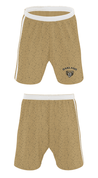 Oakland University Golf 96928168 Athletic Shorts With Pockets - 1