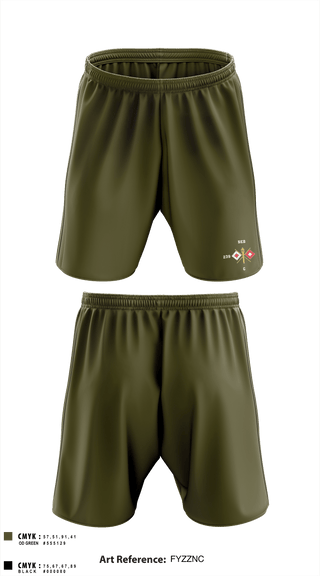 Athletic Shorts With Pockets, , National Guard, Teamtime, Team time, sublimation, custom sports apparel, team uniforms, spirit wear, spiritwear, sports uniforms, custom shirts, team store, custom team store, fundraiser sports, apparel fundraiser