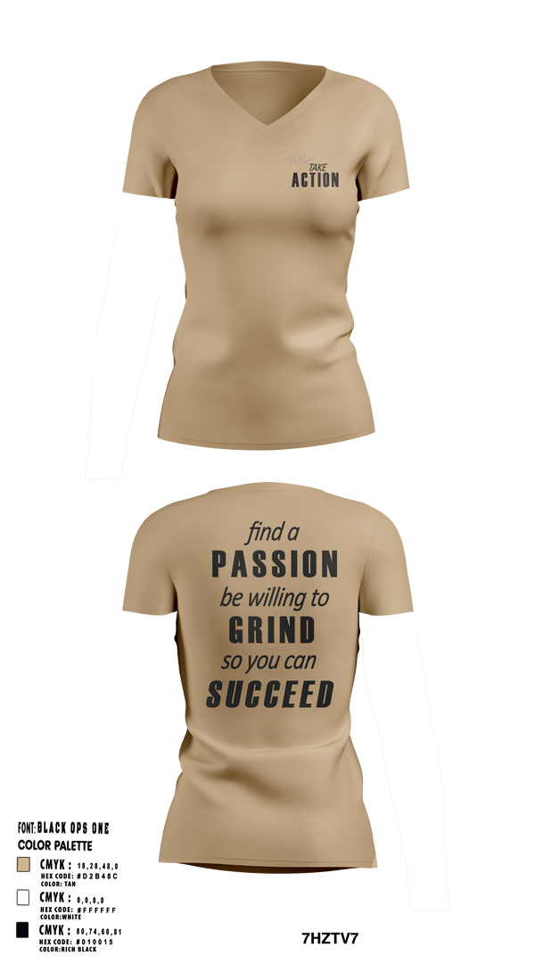 Women's Short Sleeve Vneck Shirt, Take Action, Spirit Store, Teamtime, Team time, sublimation, custom sports apparel, team uniforms, spirit wear, spiritwear, sports uniforms, custom shirts, team store, custom team store, fundraiser sports, apparel fundraiser