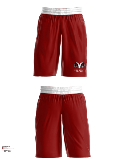 Hill-McCloy High School Basketball 75705012 Mens Basketball Shorts - 1