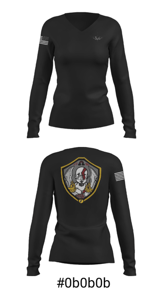 Women's Long Sleeve Vneck Shirt, , Army, Teamtime, Team time, sublimation, custom sports apparel, team uniforms, spirit wear, spiritwear, sports uniforms, custom shirts, team store, custom team store, fundraiser sports, apparel fundraiser