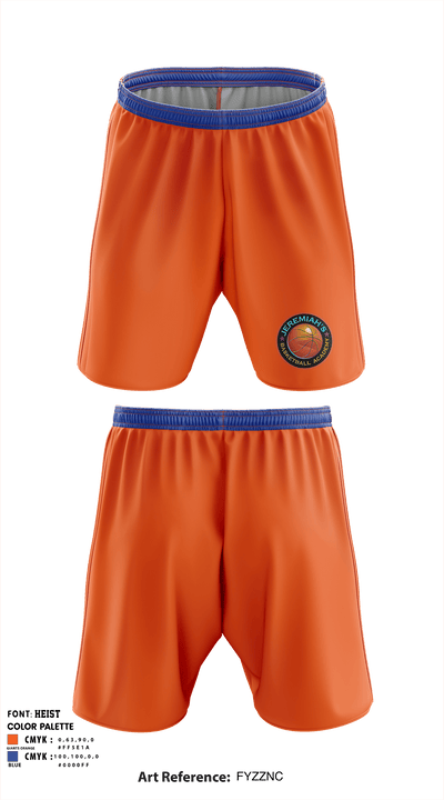 Jeremiah’s Basketball Academy 65862532 Athletic Shorts With Pockets - 1