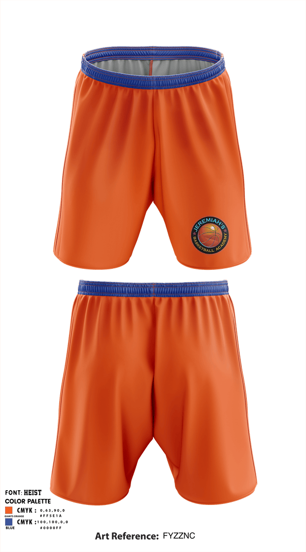 Athletic Shorts With Pockets, Jeremiah’s Basketball Academy, Men's Basketball, Teamtime, Team time, sublimation, custom sports apparel, team uniforms, spirit wear, spiritwear, sports uniforms, custom shirts, team store, custom team store, fundraiser sports, apparel fundraiser