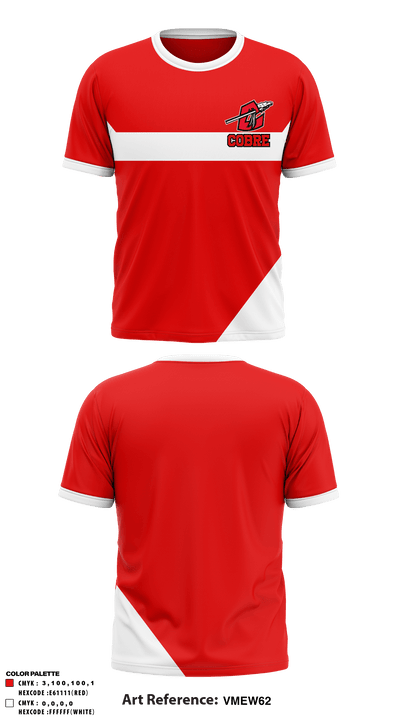 Cobre High School 11703471 Short Sleeve Performance Shirt - 1