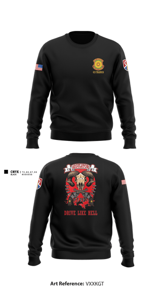 Crew Neck Sweatshirt, , Army, Teamtime, Team time, sublimation, custom sports apparel, team uniforms, spirit wear, spiritwear, sports uniforms, custom shirts, team store, custom team store, fundraiser sports, apparel fundraiser