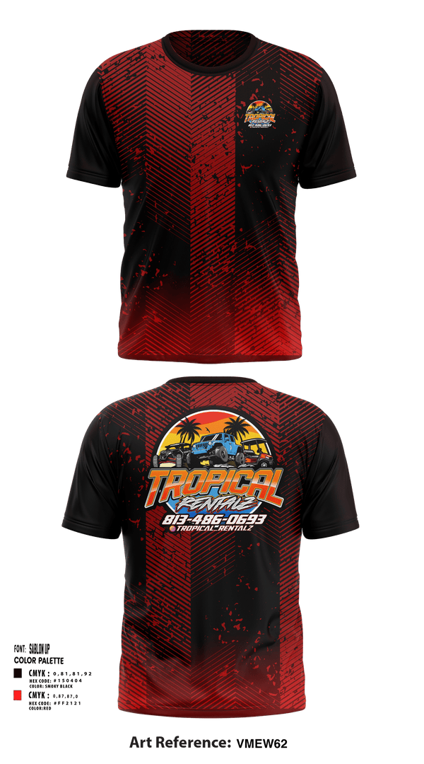 Short Sleeve Performance Shirt, Tropical Rentalz, , Teamtime, Team time, sublimation, custom sports apparel, team uniforms, spirit wear, spiritwear, sports uniforms, custom shirts, team store, custom team store, fundraiser sports, apparel fundraiser