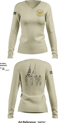 Detachment Republica Moldova 57338540 Women's Long Sleeve V-neck Shirt - 11