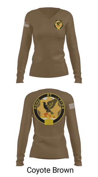 Women's Long Sleeve Vneck Shirt, , Army, Teamtime, Team time, sublimation, custom sports apparel, team uniforms, spirit wear, spiritwear, sports uniforms, custom shirts, team store, custom team store, fundraiser sports, apparel fundraiser