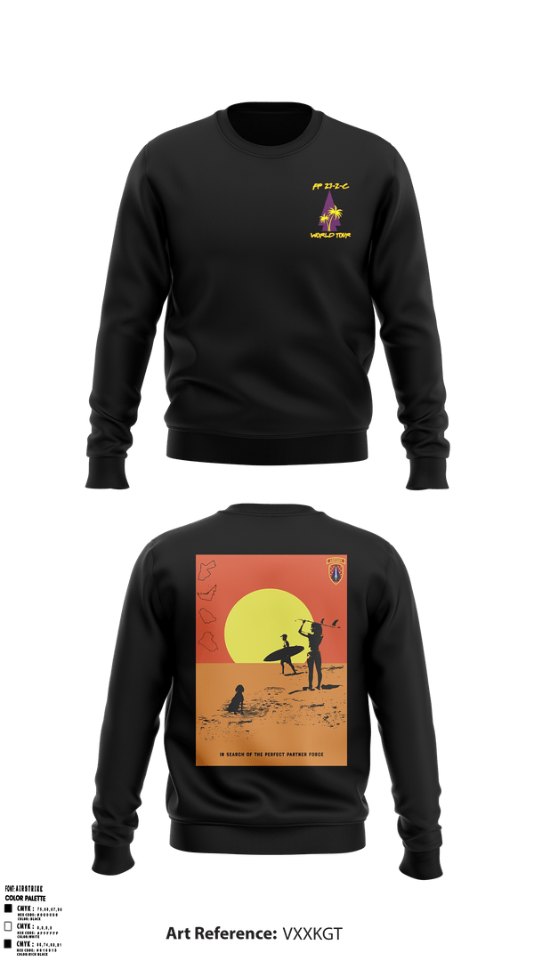Crew Neck Sweatshirt, , Army, Teamtime, Team time, sublimation, custom sports apparel, team uniforms, spirit wear, spiritwear, sports uniforms, custom shirts, team store, custom team store, fundraiser sports, apparel fundraiser