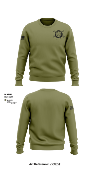 Crew Neck Sweatshirt, , Army, Teamtime, Team time, sublimation, custom sports apparel, team uniforms, spirit wear, spiritwear, sports uniforms, custom shirts, team store, custom team store, fundraiser sports, apparel fundraiser