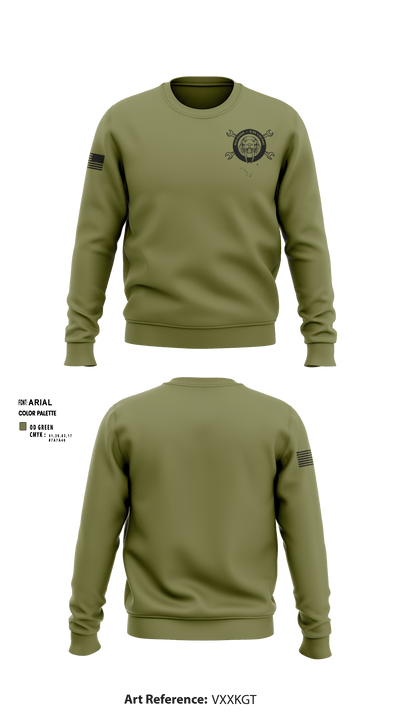 Delta Co. 1-52 14795663 Crew Neck Sweatshirt - 4
