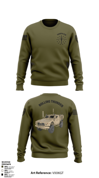 Crew Neck Sweatshirt, , National Guard, Teamtime, Team time, sublimation, custom sports apparel, team uniforms, spirit wear, spiritwear, sports uniforms, custom shirts, team store, custom team store, fundraiser sports, apparel fundraiser