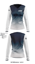 NANTBIO RENEWABLESNANTBIO RENEWABLES 60292260 Women's Long Sleeve V-neck Shirt - 1