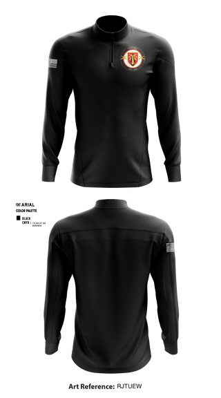 Quarter Zip Jacket, , Army, Teamtime, Team time, sublimation, custom sports apparel, team uniforms, spirit wear, spiritwear, sports uniforms, custom shirts, team store, custom team store, fundraiser sports, apparel fundraiser