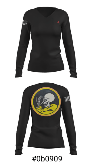 Women's Long Sleeve Vneck Shirt, , Army, Teamtime, Team time, sublimation, custom sports apparel, team uniforms, spirit wear, spiritwear, sports uniforms, custom shirts, team store, custom team store, fundraiser sports, apparel fundraiser