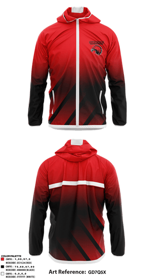 Windbreaker, Quad Cities Christian School Soccer, Men's Soccer, Teamtime, Team time, sublimation, custom sports apparel, team uniforms, spirit wear, spiritwear, sports uniforms, custom shirts, team store, custom team store, fundraiser sports, apparel fundraiser