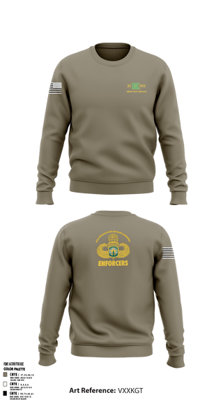 Crew Neck Sweatshirt, 21ST MILITARY POLICE COMPANY (AIRBORNE), Army, Teamtime, Team time, sublimation, custom sports apparel, team uniforms, spirit wear, spiritwear, sports uniforms, custom shirts, team store, custom team store, fundraiser sports, apparel fundraiser