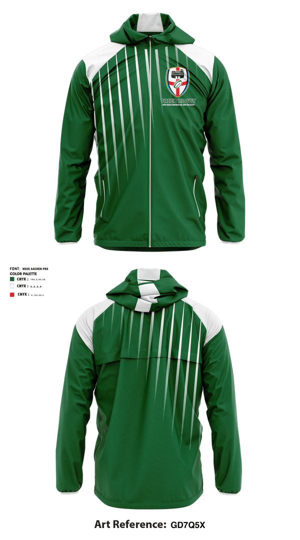 Windbreaker, Trier Rugby, Rugby, Teamtime, Team time, sublimation, custom sports apparel, team uniforms, spirit wear, spiritwear, sports uniforms, custom shirts, team store, custom team store, fundraiser sports, apparel fundraiser