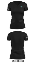 Crime Scene Unit 72242285 Women's Short Sleeve V-neck Shirt - 19
