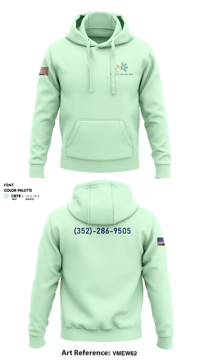 Russell's HVAC and more 82894644 Hoodie - 1
