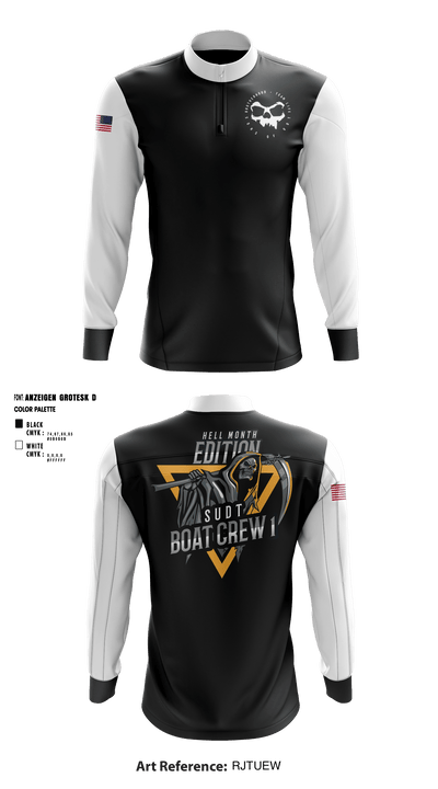 SUDT GAMING 90461587 Quarter Zip Jacket - 2