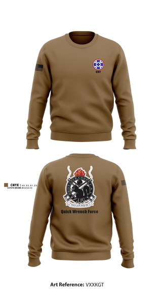 Crew Neck Sweatshirt, , Army, Teamtime, Team time, sublimation, custom sports apparel, team uniforms, spirit wear, spiritwear, sports uniforms, custom shirts, team store, custom team store, fundraiser sports, apparel fundraiser