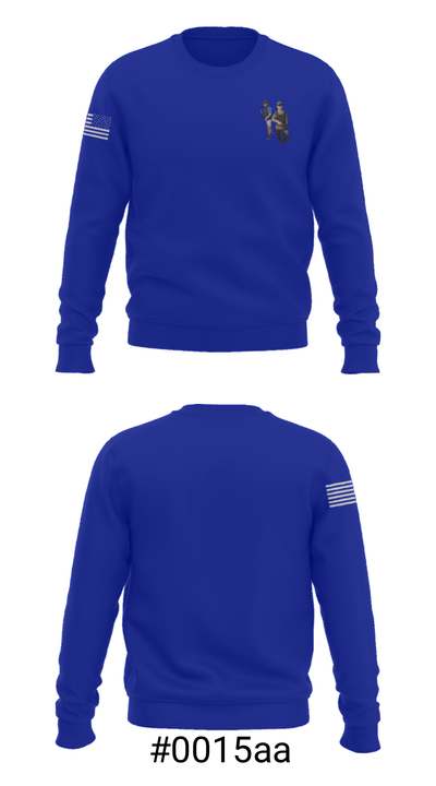 343rd QM 42426105 Crew Neck Sweatshirt - 7